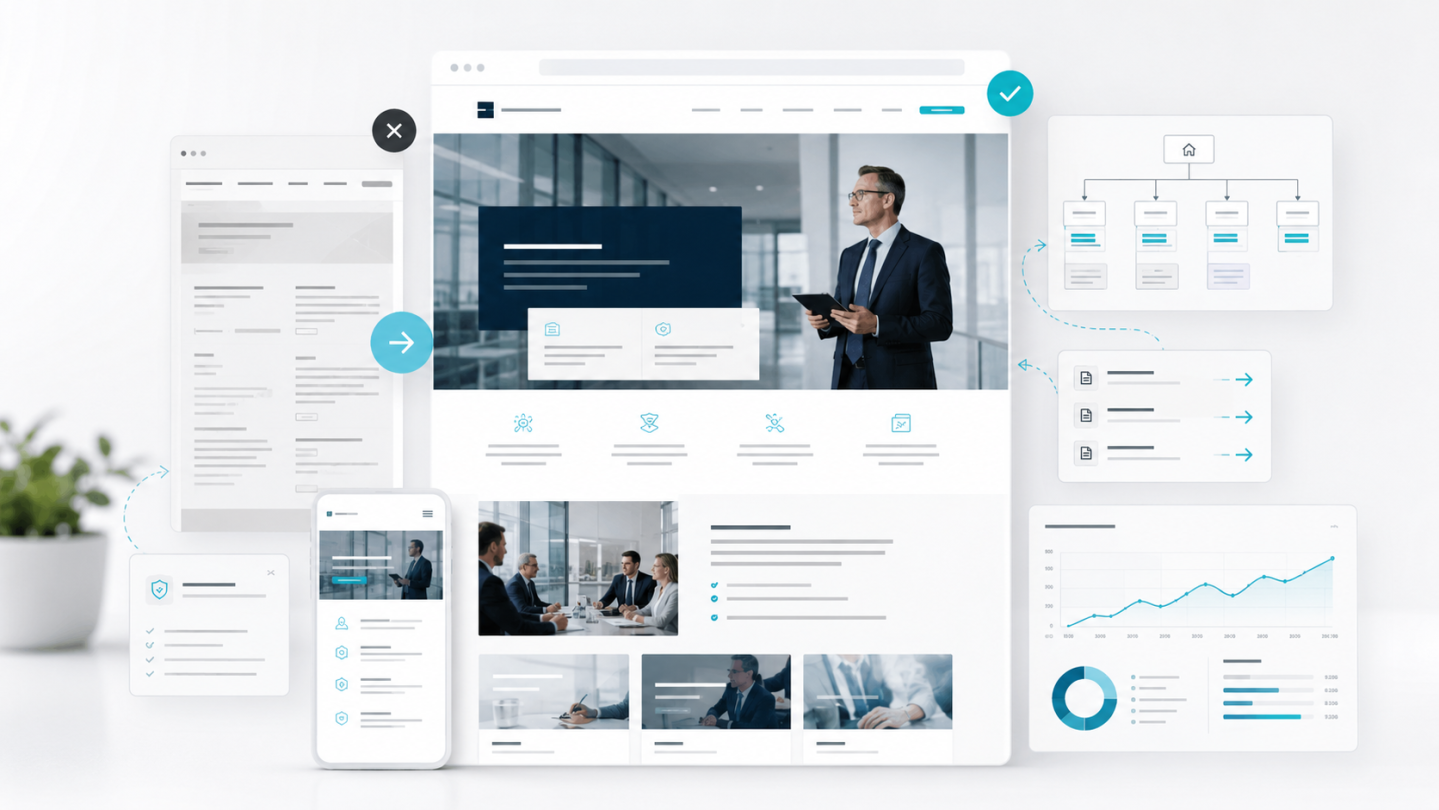 Heinke Media: Darstellung eines Kunden Relaunches